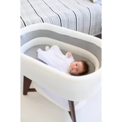 TruBliss Evi Smart Bassinet - White -Child Furniture Store GUEST 003f367b 108e 4280 8f4f f1abeea6a227