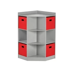 5pc Kids' Corner Cabinet Set With 4 Bins Set - RiverRidge Home -Child Furniture Store GUEST 0184e15b 1408 4e84 b953 1c81d576dc7c