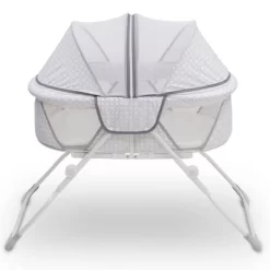 Delta Children EZ Fold Ultra Compact Travel Bassinet - Gray 11 Delta Children EZ Fold Ultra Compact Travel Bassinet - Gray -Child Furniture Store GUEST 0206b701 94f5 4198 a707 f3f8b23cc69d