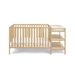 Suite Bebe Palmer 3-in-1 Convertible Island Crib And Changer Combo - Natural -Child Furniture Store GUEST 0241fa5b 4232 4433 b4ef 5e5f4d4829a5
