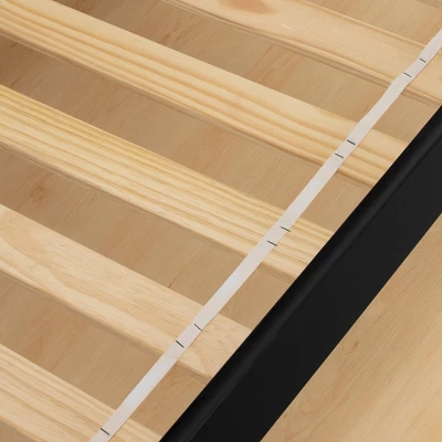 Induzy Solid Wood Bunk Beds Matte Black - South Shore 7 Induzy Solid Wood Bunk Beds Matte Black - South Shore - Image 5