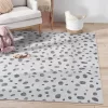 Well Woven Dalmatian Dots Apollo Kids Collection Ivory Black Area Rug -Child Furniture Store GUEST 05a9a027 5387 448f 98a8 26615f925076