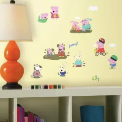 RoomMates Peppa Pig Peel And Stick Wall Decals 4 Sheets