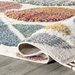 NuLOOM Chaya Abstract High/Low Kids Tassel Area Rug 15 NuLOOM Chaya Abstract High/Low Kids Tassel Area Rug -Child Furniture Store GUEST 05cf08f4 4818 46d3 b008 e4508dc14b29