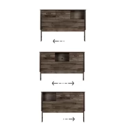 Ulysses Bookcase Headboard With Doors - South Shore -Child Furniture Store GUEST 06752cb1 541c 4de0 a30b 87d64967453d