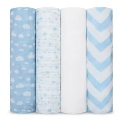 Muslin Swaddle Blankets Neutral Receiving Blanket For Boys And Girls By Comfy Cubs -Child Furniture Store GUEST 07471f25 73ab 4604 9a47 0064d0860ca3