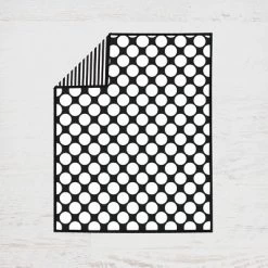 Bacati - Dots Stripes Black/White 4 Pc Crib Bedding Set With Diaper Caddy -Child Furniture Store GUEST 0af05ad5 2386 417a 94d9 d9c100ffabf5 2