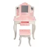 Fashion Twinkle Star Gisele Play Vanity Set Pink/White - Teamson Kids