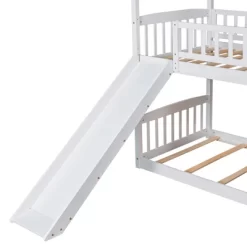 House Shape Twin Over Twin Bunk Bed With Slide - ModernLuxe 18 House Shape Twin Over Twin Bunk Bed With Slide - ModernLuxe -Child Furniture Store GUEST 0ea6c974 e71c 4add a256 7bfa72783649