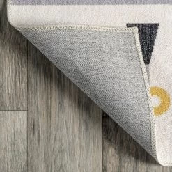 NuLOOM Carmina City Streets Machine Washable Kids Area Rug 3' X 5' In White Multi -Child Furniture Store GUEST 0ead0d2f 8962 48c9 90f8 93dae1b3af05