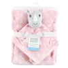 Hudson Baby Infant Girl Plush Blanket With Security Blanket, Rhino, One Size 1 Hudson Baby Infant Girl Plush Blanket With Security Blanket, Rhino, One Size -Child Furniture Store GUEST 0f2e64d5 a267 4a3e ad31 a5cacb72b4f0