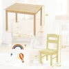 Costway Kids 5 Piece Table Chair Set Pine Wood Multicolor Children Play Room Furniture -Child Furniture Store GUEST 0fbf8b99 3488 4d50 a772 3b10c55f17d8