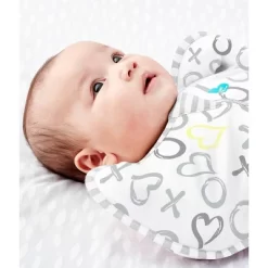 Love To Dream Swaddle UP Silky-Lux Swaddle Wrap - Kisses -Child Furniture Store GUEST 12b4f82d 597f 4a7d a583 56539bbe845f