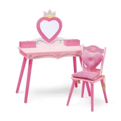 Princess Vanity Table And Chair Set - WildKin -Child Furniture Store GUEST 12ef36f3 9441 4661 a3ac 50ed5920c42c