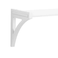 36" Topsy Turvey 2 In 1 Kids' Shelf With Brackets For Underneath Or Facing Upward White - InPlace -Child Furniture Store GUEST 1352582e c5fa 412d 9387 4e251fdeec18