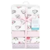 Hudson Baby Infant Girl Cotton Flannel Receiving Blankets, Tea Party, One Size -Child Furniture Store GUEST 13815712 6766 4f80 906b 7ded7575c87e