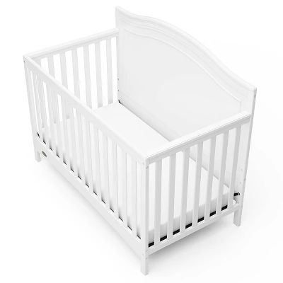Graco Paris 5-in-1 Convertible Crib - White 5 Graco Paris 5-in-1 Convertible Crib - White - Image 3