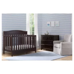 Delta Children Emery 4-in-1 Convertible Crib - Dark Chocolate -Child Furniture Store GUEST 143b563e 9465 424f 8711 a4b6f2cfad0b