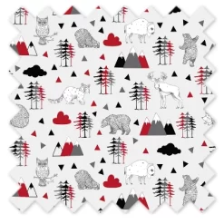 Bacati - Woodlands Red Black Gray 3 Pc Cotton Toddler Bed Sheet Set 14 Bacati - Woodlands Red Black Gray 3 Pc Cotton Toddler Bed Sheet Set -Child Furniture Store GUEST 14861a40 44f0 4b94 a574 fdfb4d84ce96