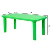 Costway Kids Portable Plastic Table Learn And Play Activity School Home Furniture Green -Child Furniture Store GUEST 15717c0b 619b 4e3d 9c1f b350ec05a3e7