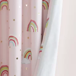 Natalie Rainbow With Metallic Printed Total Blackout Window Panel Pink - Mi Zone 15 Natalie Rainbow With Metallic Printed Total Blackout Window Panel Pink - Mi Zone -Child Furniture Store GUEST 15dadb20 4b17 46cb b584 742a62253e59