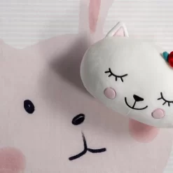 NuLOOM Crystal Rabbit Kids Machine Washable Area Rug -Child Furniture Store GUEST 161eea84 1202 4d87 ad0c 7d4f02a77fba