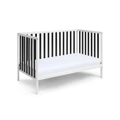 Baby Cache Deux Remi 3-in-1 Convertible Island Crib - White/Black -Child Furniture Store GUEST 168766ec a80e 47d7 9c6c 4072b468c7e3