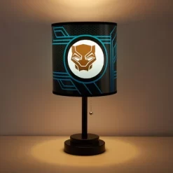 2 Layer Stick Lamp With LED Bulb Black Panther 2