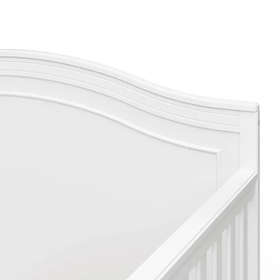 Graco Paris 5-in-1 Convertible Crib - White 6 Graco Paris 5-in-1 Convertible Crib - White - Image 4