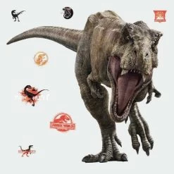 Jurassic World 2 T Rex Giant Wall Decal - RoomMates
