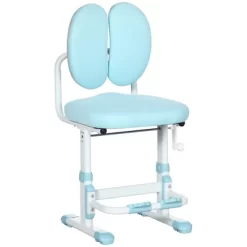 Qaba Ergonomic Kids Desk Chair With Thick Cushioning & Height Adjustment, Kids Computer Chair, Childrens Chair, Kids Office Chair & Study Chair -Child Furniture Store GUEST 18f13fe4 3e1d 4cab a1df 7c465d98bf60