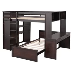 Loft Bed With Stand-Alone Bed, Shelves, Desk And Wardrobe - ModernLuxe 17 Loft Bed With Stand-Alone Bed, Shelves, Desk And Wardrobe - ModernLuxe -Child Furniture Store GUEST 1a13941b f864 40ec b447 95ba257c5876