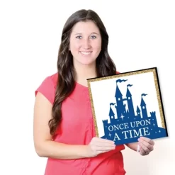 Big Dot Of Happiness Royal Prince Charming - Kids Room, Nursery Decor & Home Decor - 11 X 11 Inches Nursery Wall Art - Set Of 4 Prints For Baby's Room -Child Furniture Store GUEST 1f14e1f5 bd73 4a83 b5c3 f7ee12d3a5b8