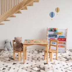 3pc Hayden Kids' Table And Chair Set Tan - Humble Crew -Child Furniture Store GUEST 1f64cbac 079d 409f 903b 5644f101d667