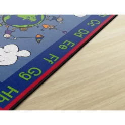 Flagship Carpets Happy World Welcome Mat, 3' X 5' -Child Furniture Store GUEST 1f8d2dfa d610 4dc0 bb5e e72dca35172a