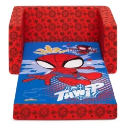 Delta Children Marvel Spidey And His Amazing Friends Kids' 2-in-1 Convertible Cozee Flip-Out Chair -Child Furniture Store GUEST 210951ec da0c 4d4a a986 4df92efbb2d5