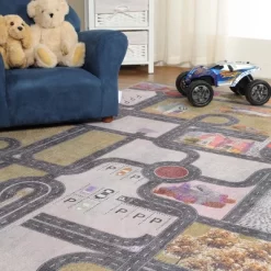 Country Road Kids Playroom Nursery Washable Indoor Area Rug By Blue Nile Mills -Child Furniture Store GUEST 21bd9be3 cae4 4c99 90ae f881b384f1b2