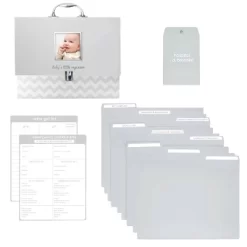Pearhead Baby's File Keeper - Gray