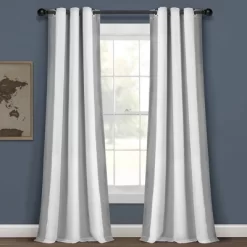 40"x84" Kids' Block Border 100% Lined Grommet Blackout Single Window Curtain Panel - Lush Décor -Child Furniture Store GUEST 24956d46 c948 4139 abc0 530ff355dc96