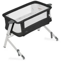 Evolur Stellar Bassinet And Bedside Sleeper - Black