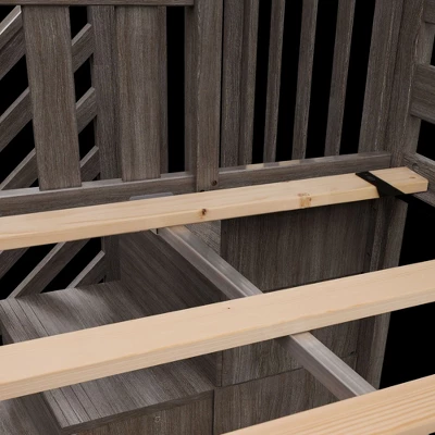 Max & Lily Twin Low Loft Bed With Staircase 6 Max & Lily Twin Low Loft Bed With Staircase - Image 4