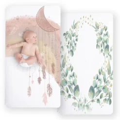 JumpOff Jo - 2 Pack Fitted Crib Sheets, Super Soft 100% Cotton Sheets For Standard Crib Mattresses And Toddler Beds, 28 In. X 52 In 22 JumpOff Jo - 2 Pack Fitted Crib Sheets, Super Soft 100% Cotton Sheets For Standard Crib Mattresses And Toddler Beds, 28 In. X 52 In -Child Furniture Store GUEST 263468fb 018d 4177 a3a4 cf92da5b0286