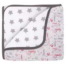 Bacati - Boys Baseball Muslin Red Gray 4 Pc Crib Bedding Set With Sleeping Bag -Child Furniture Store GUEST 266413dd 6219 46ec 83ba af6750bbe8d0