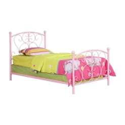 HOMES: Inside + Out Twin Allen Kids' Metal Bed - IoHOMES -Child Furniture Store GUEST 26e4d6e3 bd8f 4dd5 9a19 6e27e78b5a8f
