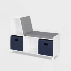 RiverRidge Home Kids' Book Nook Collection Cubby Storage Bench With 2 Bins - RiverRidge -Child Furniture Store GUEST 281be6ad bb1d 4e1a 82df ffbf85c32166