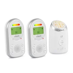 VTech 2 Parent Digital Audio Monitor With Ceiling Night Light - TM8212-2