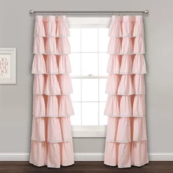 52"x84" Ruffle Window Curtain Panel - Lush Décor 9 52"x84" Ruffle Window Curtain Panel - Lush Décor -Child Furniture Store GUEST 2a077f5c 7bd3 4681 9282 5aa3533f69f1