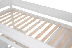 Wood Loft Bed With Wardrobes And 2-Drawer Desk With Cabinet-ModernLuxe -Child Furniture Store GUEST 2a1fcac7 36b9 4cd4 9c57 4e66db29e364