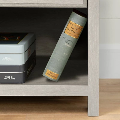 Ulysses 1-Drawer Nightstand Winter Oak - South Shore 4 Ulysses 1-Drawer Nightstand Winter Oak - South Shore - Image 2