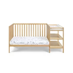 Suite Bebe Palmer 3-in-1 Convertible Island Crib And Changer Combo - Natural -Child Furniture Store GUEST 2af3dffe 6342 41fc 9ac1 c08ddf196a67